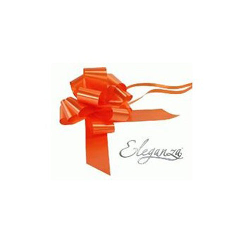 Orange Poly Pullbows - 50mm (20ct)