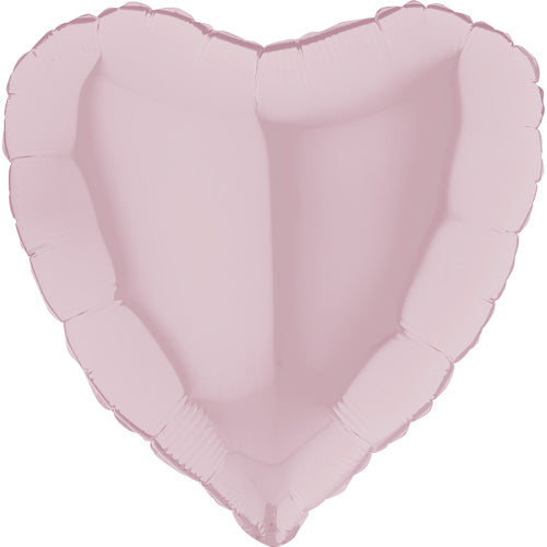 Pastel Pink Heart Balloon - 18" Foil