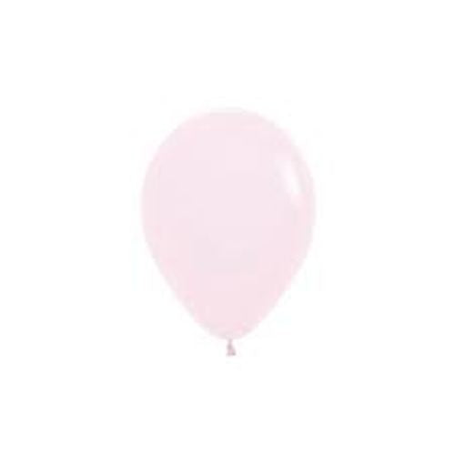 Pastel Matte Solid 609 Pink Balloons - 5" Latex (100ct)