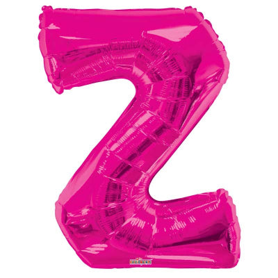 Pink Letter 'X' Balloon - 34" Foil