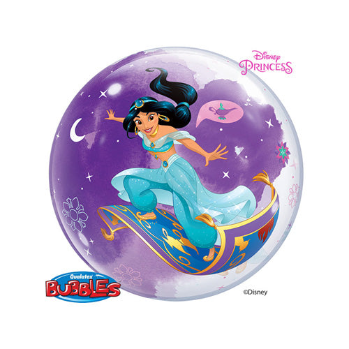 Disney Princess Jasmine Bubble Balloons - 22" Bubble