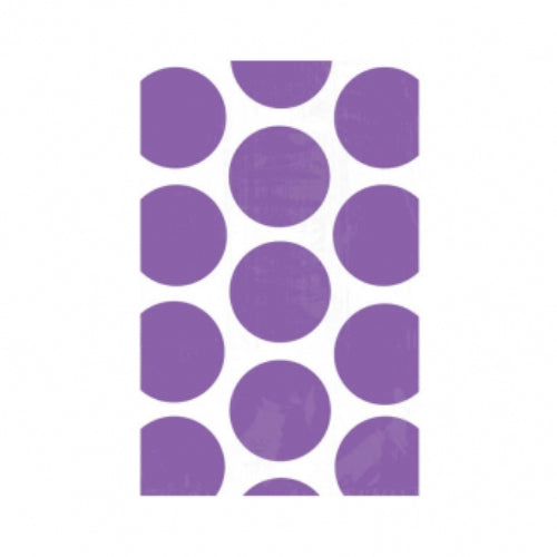 Sweet Treat Bags Purple Polka Dots - (10ct)