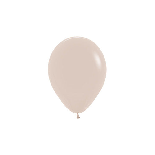 Fashion 071 White Sand Balloons - 5" Latex (100ct)