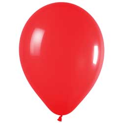 Fashion Solid 015 Red Balloons - 12" Latex (50ct)