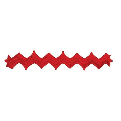 Red Zig Zag Wall With Valve - (1ct)