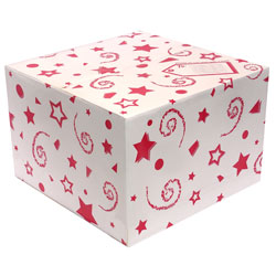 Red Balloon Box - (5 pack) 370 x 370 x 245mm