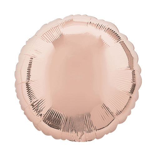 Rose Gold Round Balloon - 18" Foil