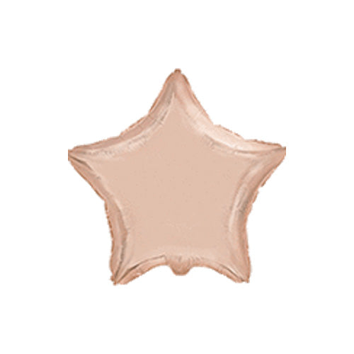 Rose Gold Star Balloon - 18" Foil