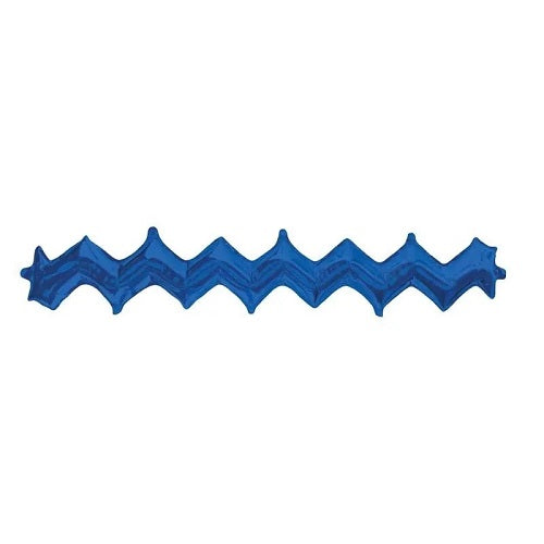 Royal Blue Zig Zag Wall With Valve - (1ct)
