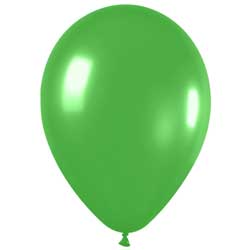 Metallic 531 Lime Green Balloons - 12" Latex (50ct)