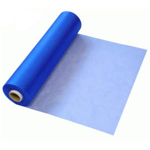 Soft Sheer Organza - Royal Blue