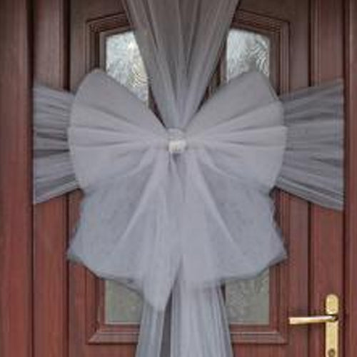 Silver Door Bow