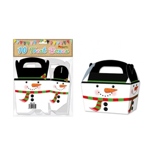 Snowman Treat Boxes - (10ct)