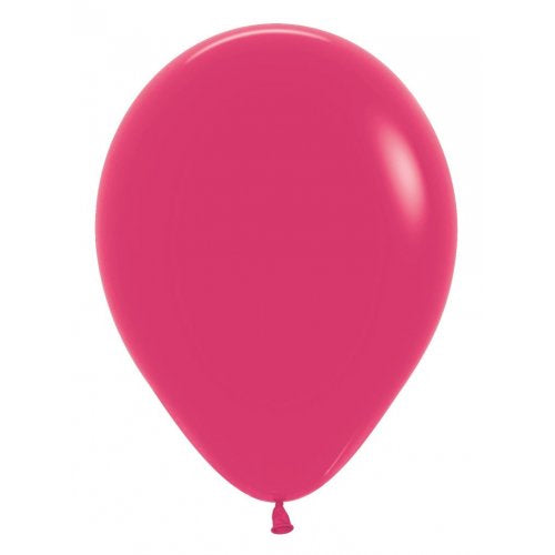 Fashion Solid 014 Raspberry Balloons - 5" Latex (100ct)