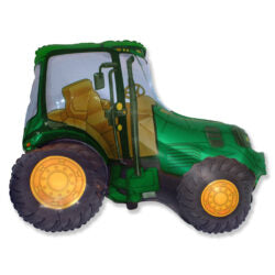 Green Tractor Mini Shape Air-Filled Balloon – Foil 14"