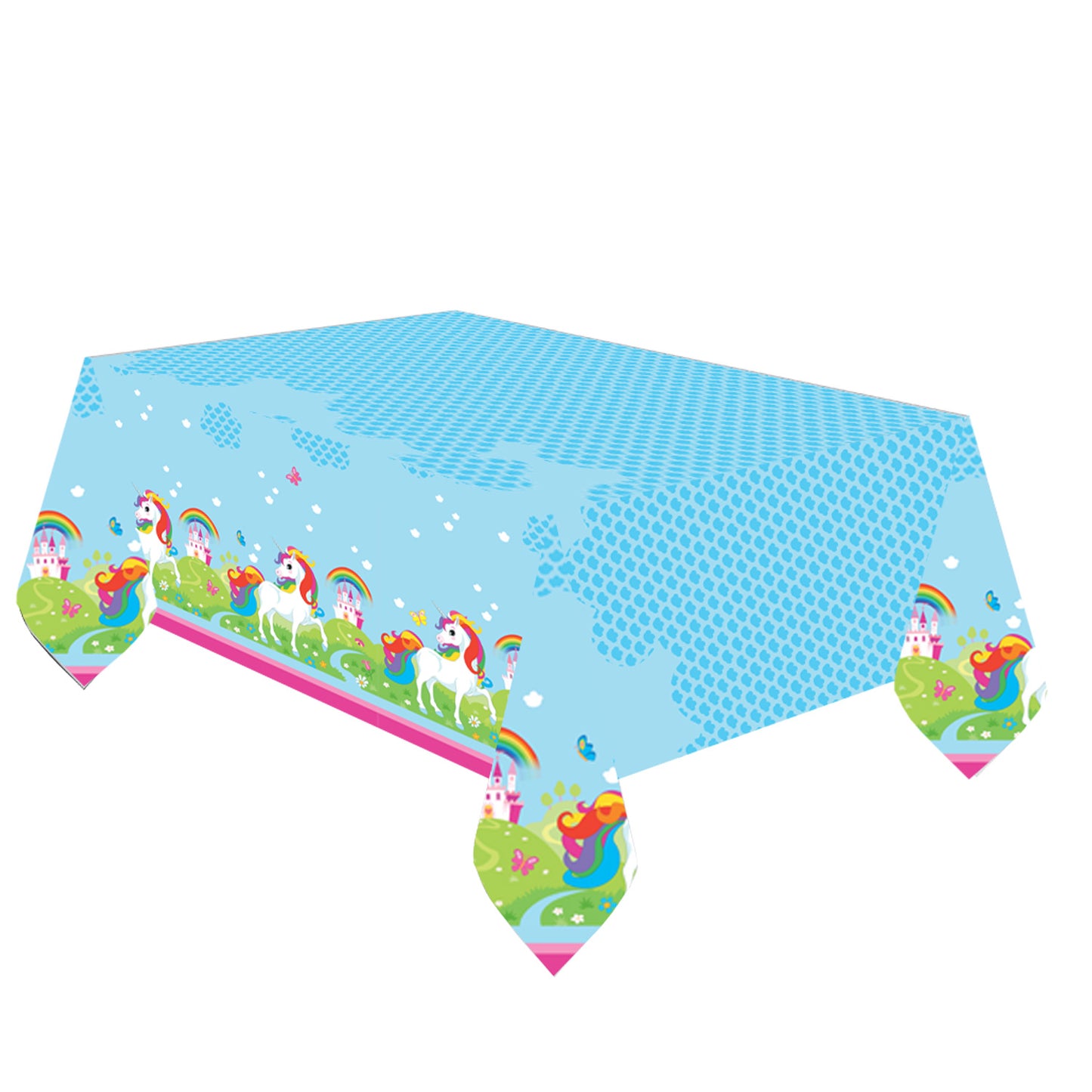 Unicorn Plastic Tablecovers 1.2m x 1.8m - 1 PC
