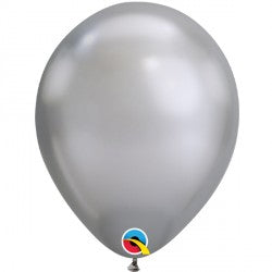 Silver Chrome Balloons - 11" Latex (25ct)