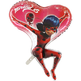 Miraculous Lady Bug Supershape Balloon - Foil