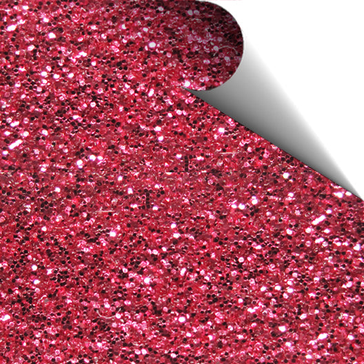 POLI-FLEX Pearl Glitter Effect Pink Vinyl - 1m X 50cm