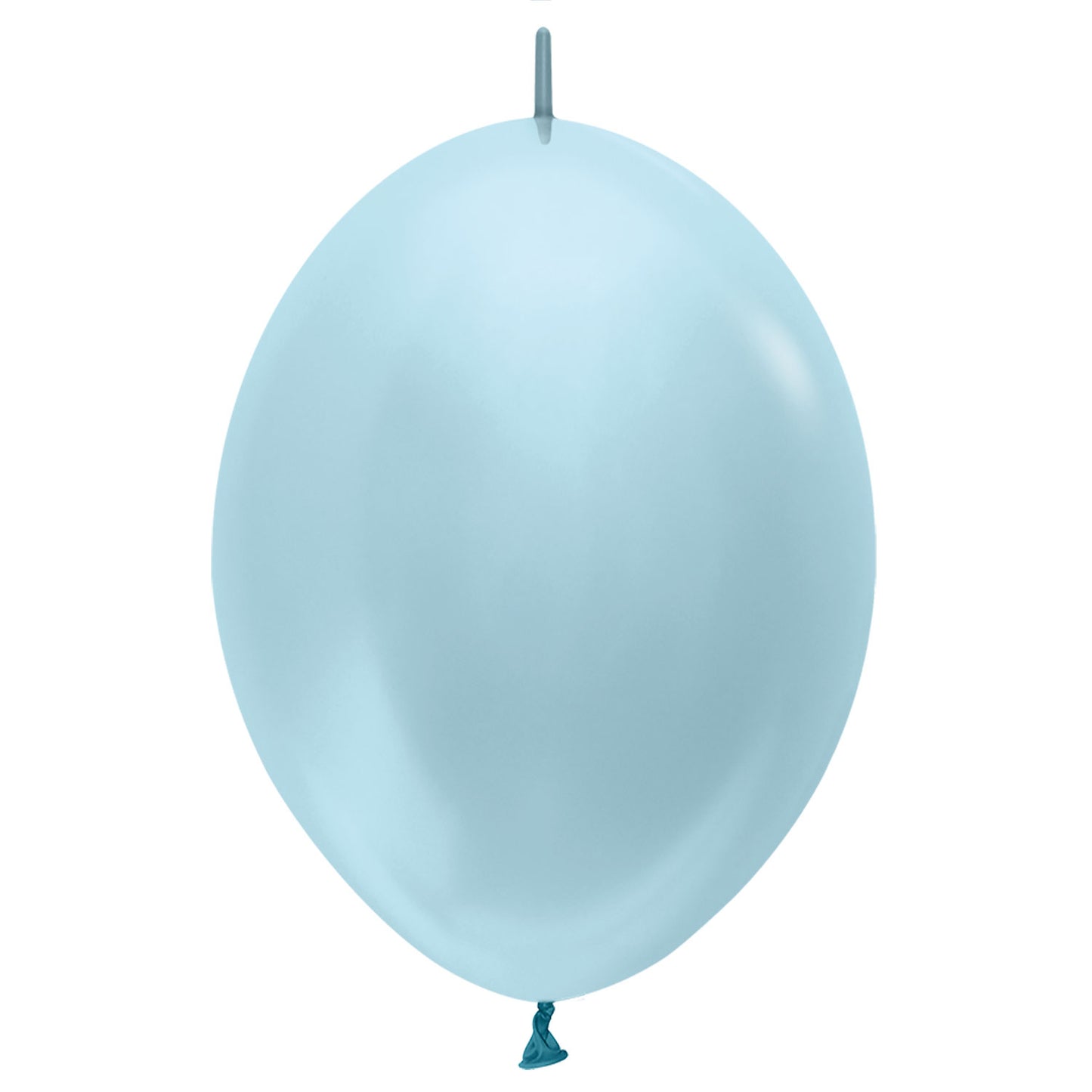 Satin 440 Blue Link-O-Loon Balloons - 6" Latex (100ct)