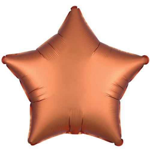 Satin Luxe Amber Star Balloon - 18" Foil