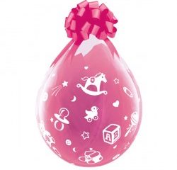 Diamond Clear Baby's Nursery Stuffing Balloons - 18" Latex (25ct)