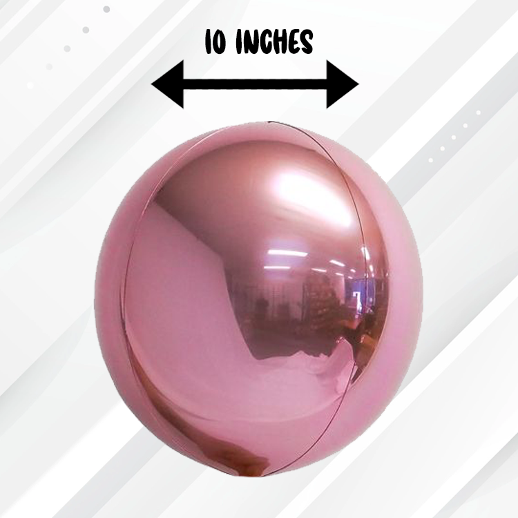 Loon Balls® 25cm (10") Metallic Light Pink (1ct)