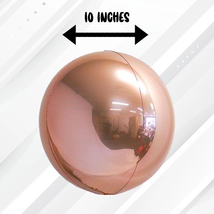 Loon Balls® 25cm (10") Metallic "Pink" Rose Gold (1ct)