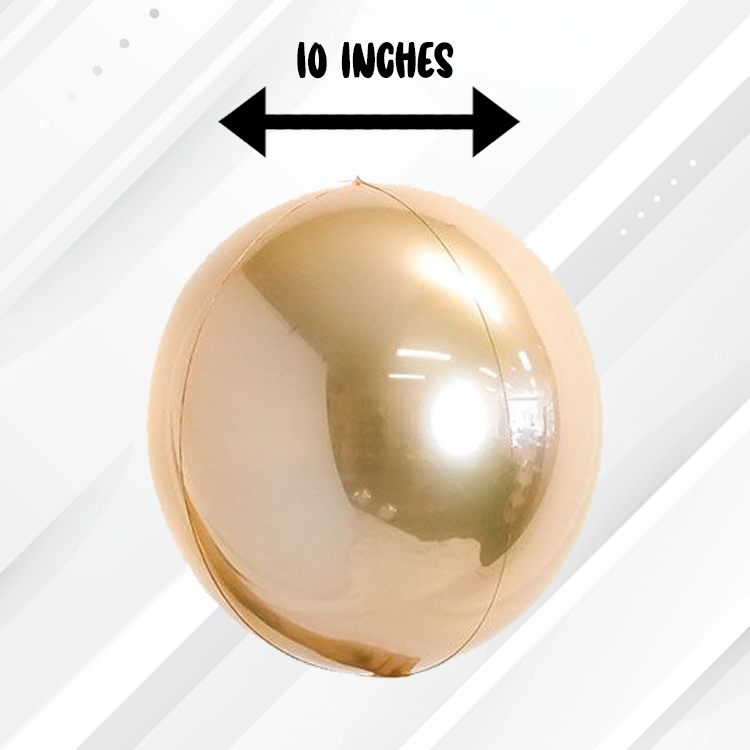 Loon Balls® 25cm (10") Metallic "True" Rose Gold (1ct)