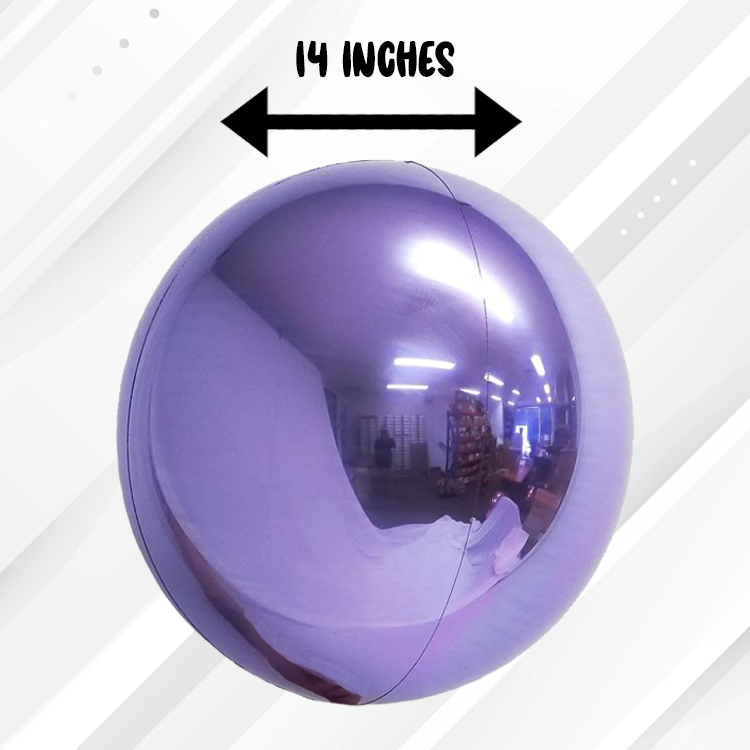 Loon Balls® 35cm (14") Metallic Lilac (1ct)