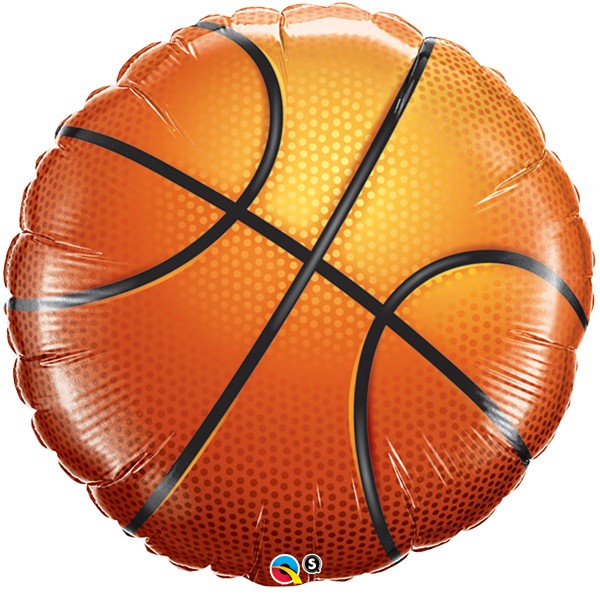 Basketball Balloon - 18" Foil