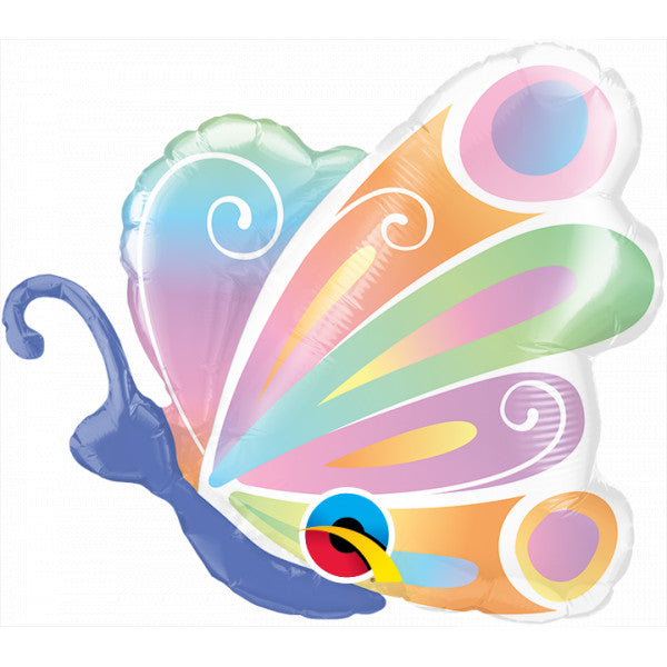 Beautiful Butterfly Air Fill Balloon - 14" Foil