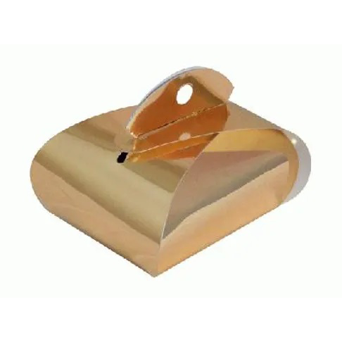 Metallic Gold Favour/ Weight Boxes - 10 PC