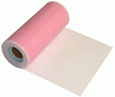 Light Pink Tulle - (6" x 23m)