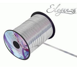 Metallic Silver Curling Ribbon - (5mm x 228.6m)