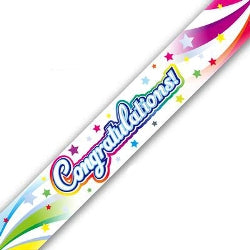 Congratulations Banner - (6ct)