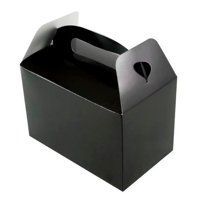 Black Party Box - (100mm x 154mm x 92mm) (6ct)