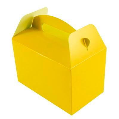 Yellow Party Box - (100mm x 154mm x 92mm) (6ct)