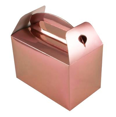 Party Box Metallic Rose Gold - (6pk)