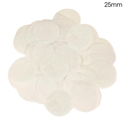 White Tissue Paper Confetti - 25mm (100g)