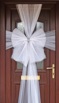 White Door Bow