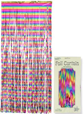 RAINBOW Foil Door Curtain - (0.90m x 2.40m)