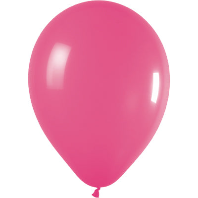 Fashion Solid 012 Fuchsia Balloons - 12" Latex (50ct)
