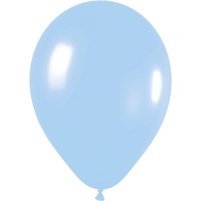 Satin 440 Blue Balloons - 12" Latex (50ct)