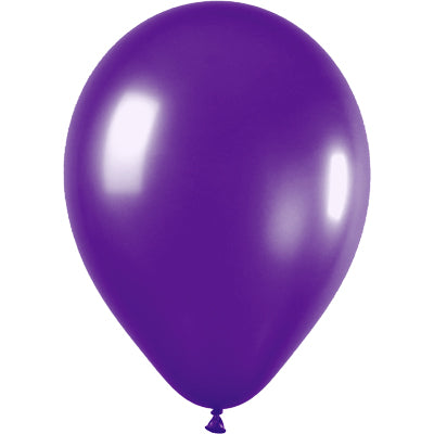 Metallic 551 Violet Balloons - 12" Latex (50ct)
