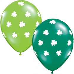 Big Shamrocks St. Patrick's Day! Balloons - 11" Latex (25ct)