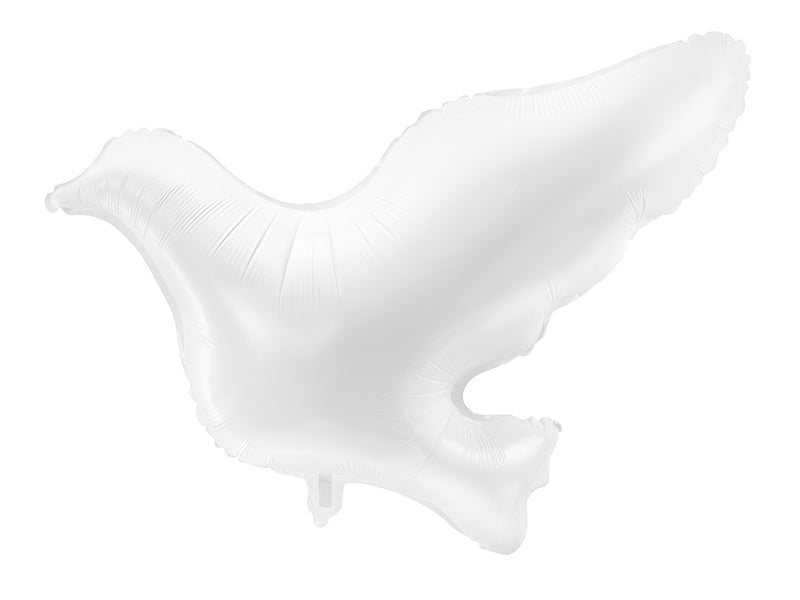 White Dove Balloon - (77 x 66cm) Foil