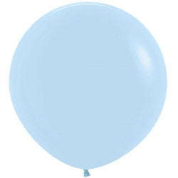 Pastel 640 Matte Blue Balloons - 36" Latex (2ct)