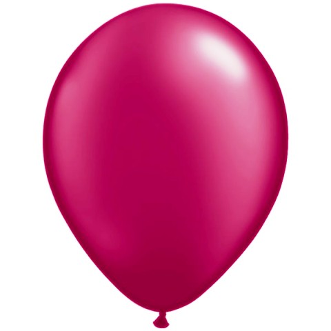 Pearl Burgundy Balloons - 11" Latex (100ct)