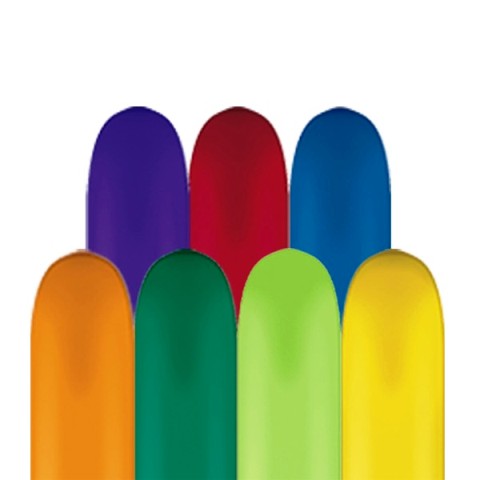 Carnival Assortment Modelling Balloons - 160Q Latex (100ct)